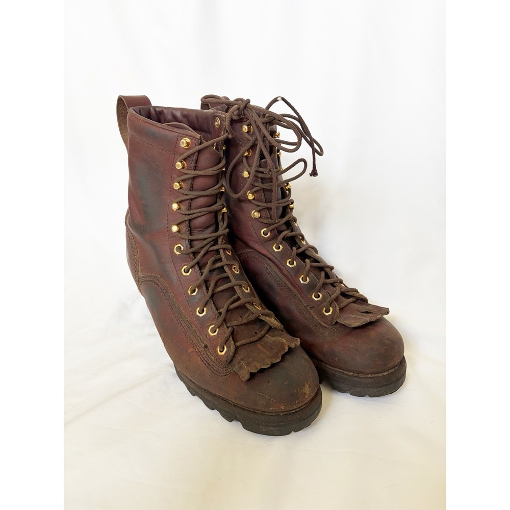 Chippewa Original Leather Brown Sport ILity Boots Mens Size 9M Stock #73075